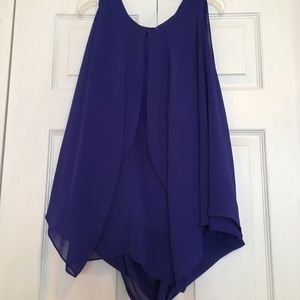 H&M FLOWY DRESS TOP